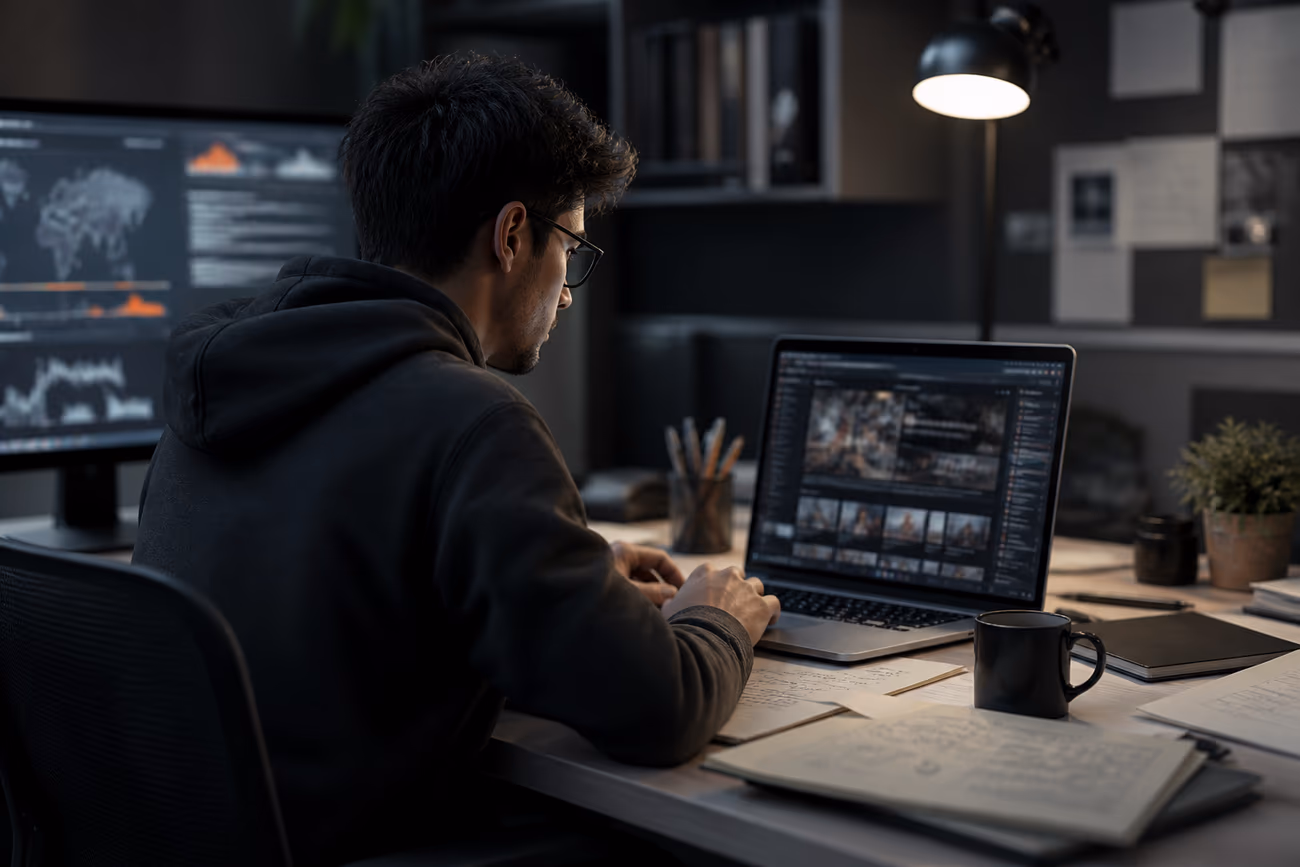 A cybersecurity researcher analyzes dark web marketplace data, reflecting on 2020's online landscape.